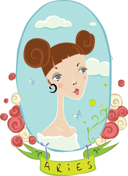 Aries — Stock Vector