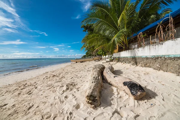 Paisaje Matutino Frente Resort Quinale Beach Anda Bohol — Foto de Stock