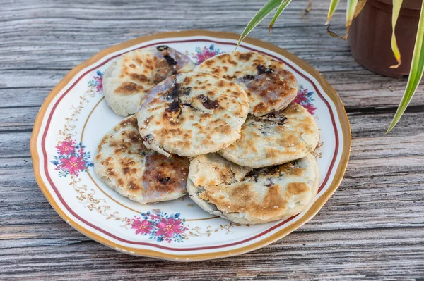 Piaya Muscovado Filled Unleavened Flatbread Philippines — стоковое фото