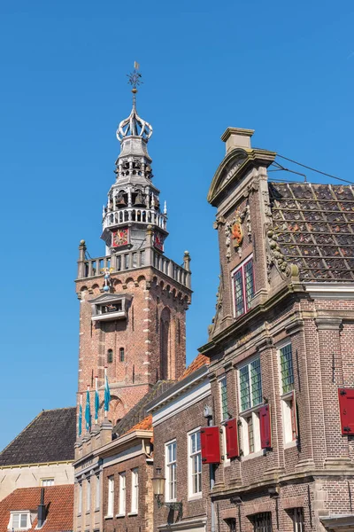 Monnickendam Holanda Del Norte Países Bajos Marzo 2022 Famosos Edificios — Foto de Stock