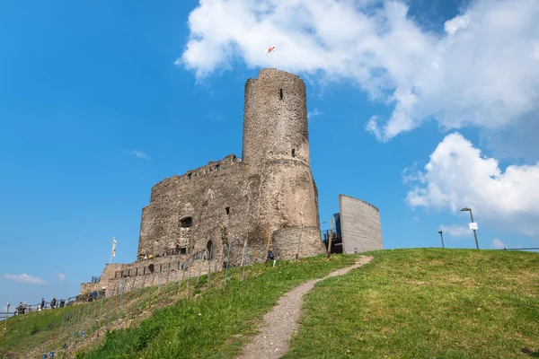 Ruins Landshut Castle High Mountain City Bernkastel Kues Germany — Stockfoto