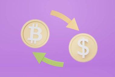 3D bitcoin takasını paraya çevirir. İki para birimi arasındaki sahne anlaşması ödemeleri değiştirecek.