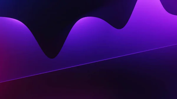 Renderowanie Błysku Neonu Światła Świecącego Ciemnej Scenie Prędkość Światła Ruchome — Zdjęcie stockowe