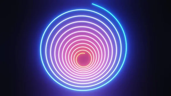 Abstract Colorful Neon Glowing Light Background Speed Light Illuminated Florescent — Zdjęcie stockowe