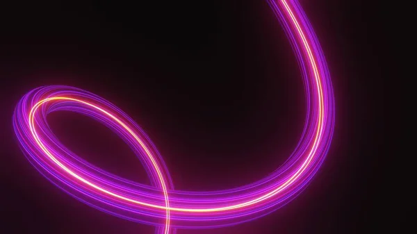 Abstract Colorful Neon Glowing Light Background Speed Light Illuminated Florescent — Zdjęcie stockowe