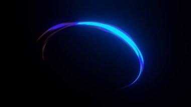 3 boyutlu hareket çizgisi hız ve güç ya da ışık yolları. Kıvrımlı kirişli yüksek hızlı ışık. 5G Teknoloji hızlı ve fütüristik geçmişi var. Soyut hareket bulanıklığı.