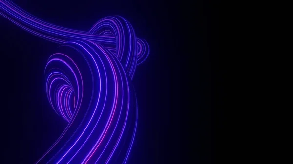 3d render motion line of speed and power or light trails. High-speed light with curve movement beam. 5G Technology fast and futuristic background. Abstract motion blur.