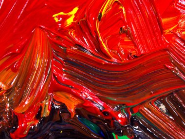 renk paletinin soyut kompozisyon