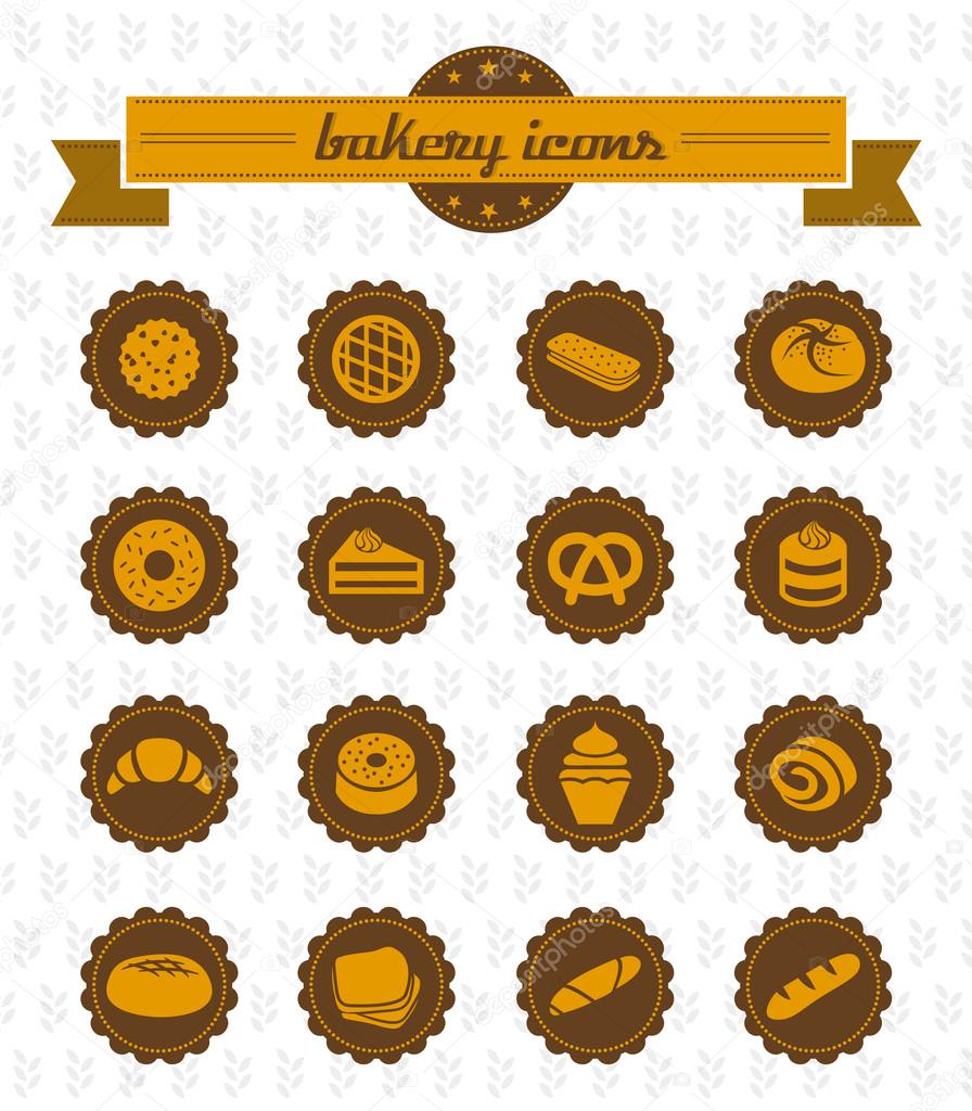 Bakery icons