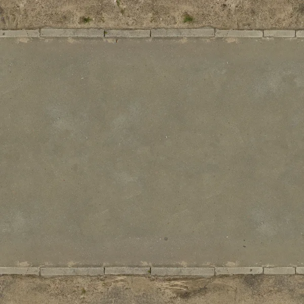 新的无缝纹理的沥青路面具有薄、 石边框和边缘上的沙子. — 图库照片