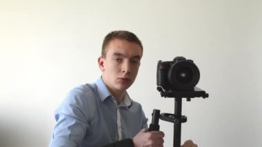adam filmleri ile profesyonel kamera (steadicam)