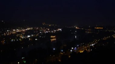 gece şehir - Prag, Çek Cumhuriyeti