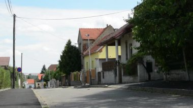 evler ve yol - boş sokak