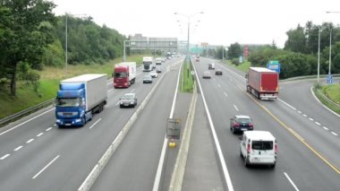 karayolu ile otomobil ve doğa - roadworks