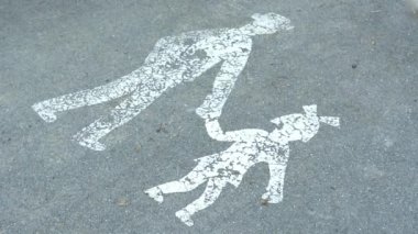 güzergah - yaya bölgesi - adam işaretleme geçer