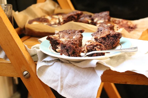 Νεράιδα, σοκολάτα, επιδόρπιο, πίτα — Φωτογραφία Αρχείου