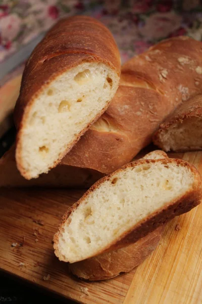 Pane, pane lungo, pasta — Foto Stock