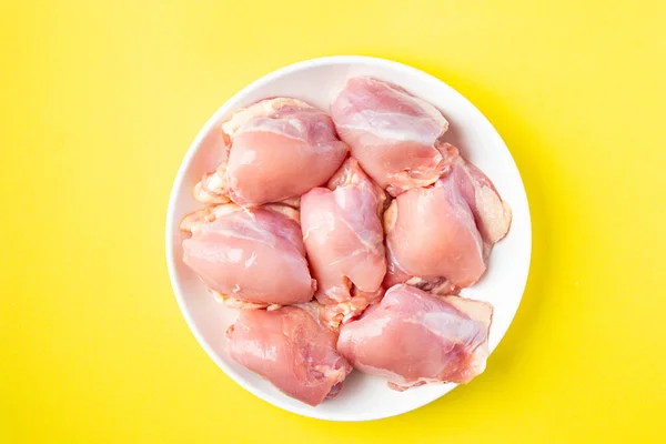 Çiğ Tavuk Kemiksiz Kümes Hayvanı Yemek Için Hazır Hindi Eti — Stok fotoğraf
