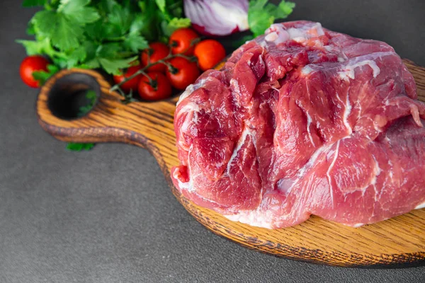 Domuz eti, omuz, kalça, taze yemek, domuz eti, sağlıklı yemek. Fotokopi, uzay, arka plan, kırsal üst görüş, keto veya paleo diyeti.