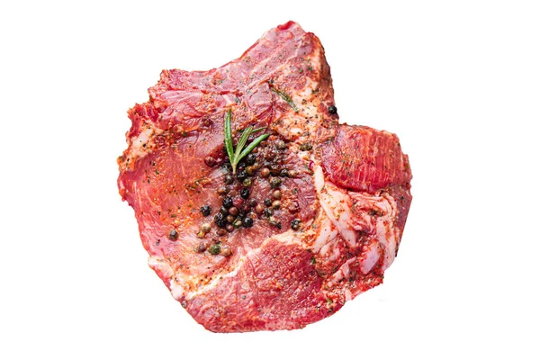 Κρέας Ακατέργαστη Μπριζόλα Χοιρινό Βόειο Κρέας Φρέσκο Γεύμα Σνακ Διατροφής — Φωτογραφία Αρχείου