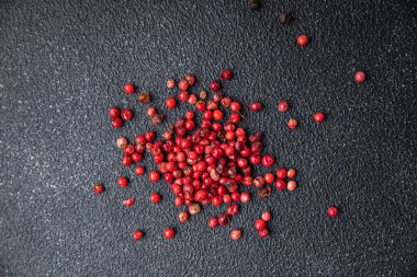 Pembe biber, biber, baharat, baharat, sağlıklı yemek, beslenme, atıştırmalıklar, fotokopi, arka plan, kırsal alan manzarası.