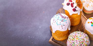 Paskalya pastası tatlı pastalı tatlı bayram yemeği, atıştırmalık yiyecek fotokopisi, 