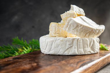 Peynir, beyaz küf, yumuşak peynir, taze sağlıklı yemek, atıştırmalık diyet, fotokopi, arka plan, kırsal manzaralı vejetaryen yemekleri.