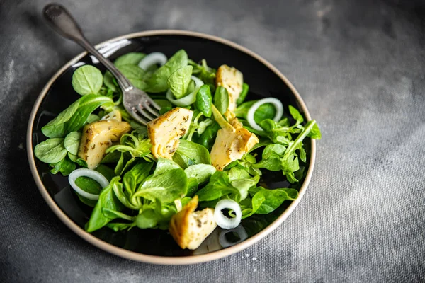 Salad Artichoke Lettuce Leaves Mix Fresh Healthy Meal Food Snack — Stock fotografie