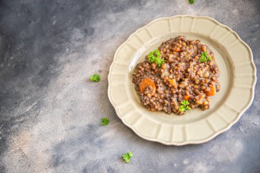 lentils vegetables cuisine fresh healthy meal food snack diet on the table copy space food background