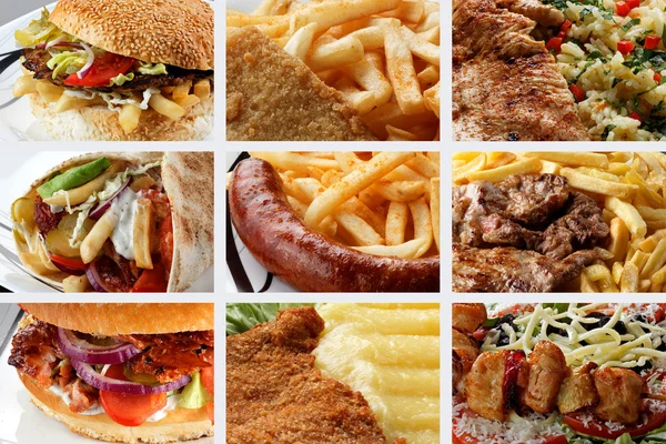 kolaj fast food ürünleri