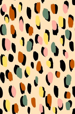 Renkli benekli soyut arkaplan