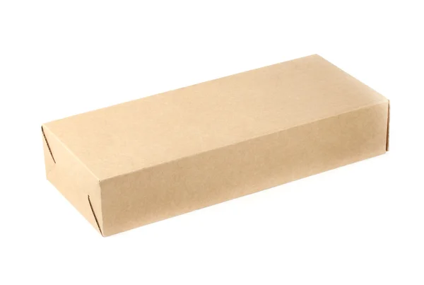 Close up brown paper box — Stock Photo, Image