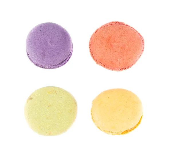 Κοντινό πλάνο πολύχρωμο macaron — Φωτογραφία Αρχείου