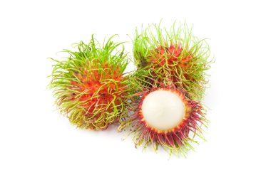 ön yan rambutan kapatın