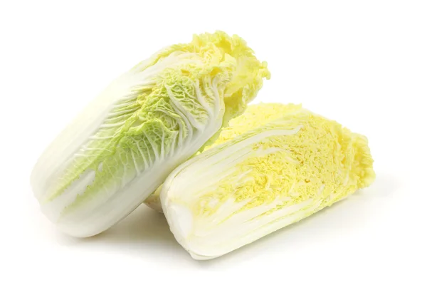 Slice of Chinese cabbage Stock Image