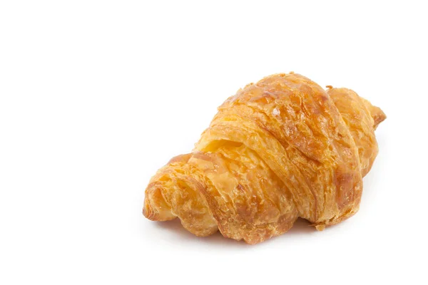 Fechar o lado da frente croissant em — Fotografia de Stock