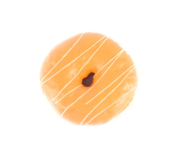 Orangen Donut aus nächster Nähe — Stockfoto