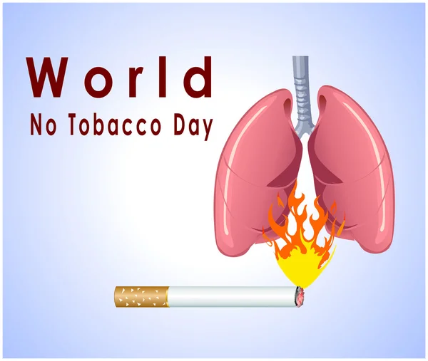 No tobacco day poster, no smoking, banner or flyer design — Stock Illustration No tobacco day poster, no smoking, banner or flyer design Stock Vector