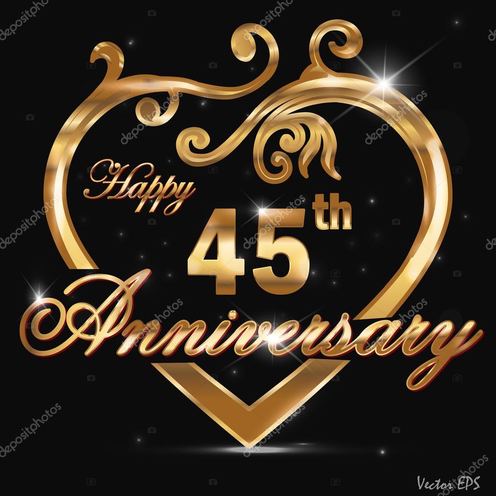 45 year wedding anniversary discount