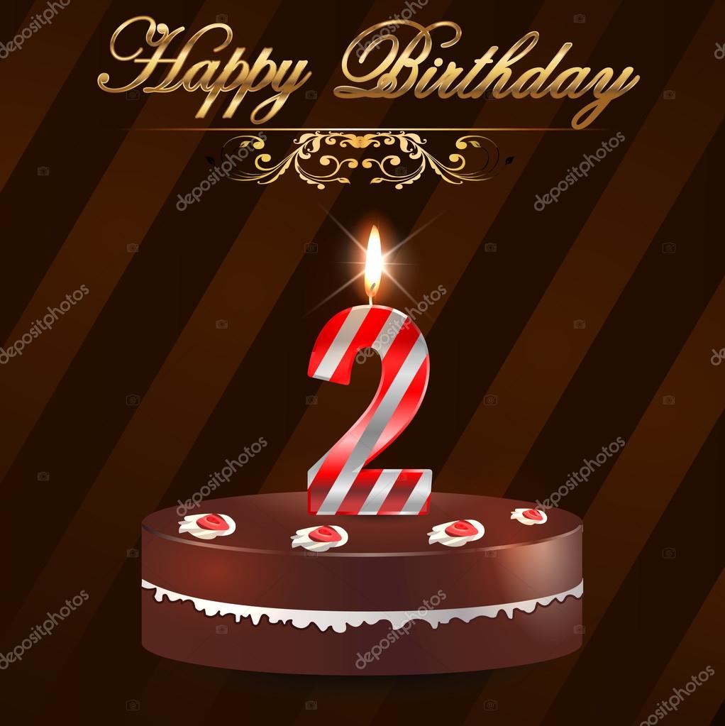 2nd birthday Vector Art Stock Images | Depositphotos