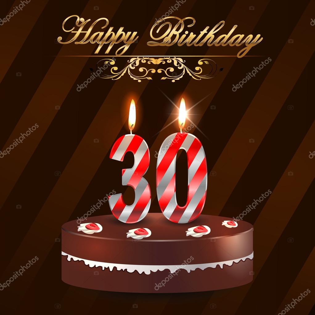 Amazon.com: 30 Years Loved Birthday Cake Topper Happy 30th Cake Topper  Thirty Custom Anniversary Birthday Cake Topper 30th Birthday : Handmade  Products