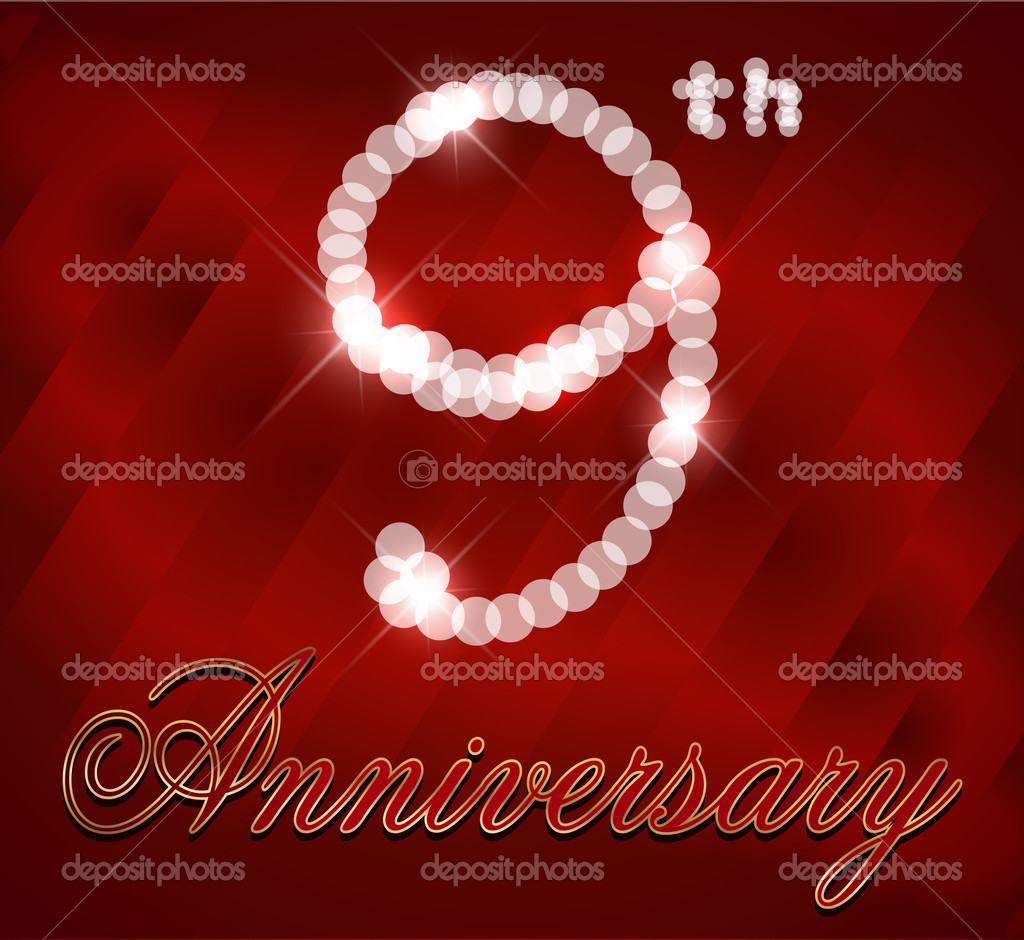 Old English Co. Tarjeta De Noveno Cumpleaños Para Niñas – Feliz Noveno  Cumpleaños – Edad 9 – Nueve Años –, image size:1024x940