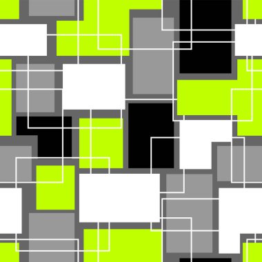 geometrik elementlerle kusursuz desen.