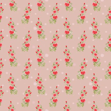 Çiçeksiz suluboya desen. Çiçek deseni. Kapaklar için çiçek tasarımı, tekstil, koleksiyon defteri, kırtasiye malzemeleri ve daha fazlası. Suluboya kırmızı güller