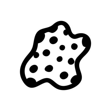 Çiçek ikonu. Web siteleri ve mobil uygulamalar için çiçeğin modaya uygun çizim vektör çizimi. Botanik logosu çizimi. İnce çizgi karalama biçimi