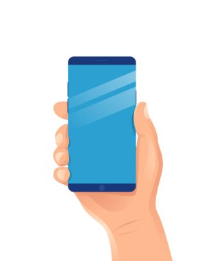 Smartphone holding adam eller