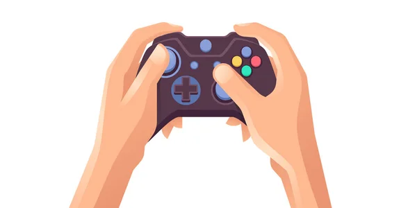 Genç Adam Eller Video Oyun Konsolunu Tutuyor