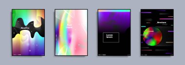 Renkli şekiller, sıvı ve sıvı renkler