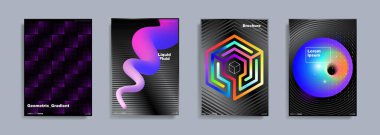 Renkli şekiller, sıvı ve sıvı renkler