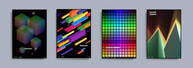 Renkli şekiller, sıvı ve sıvı renkler